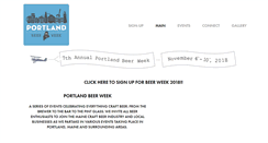 Desktop Screenshot of portlandbeerweek.org